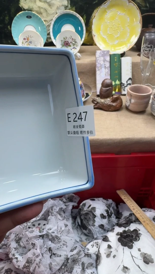 瓷片心**絮瓷片   E247