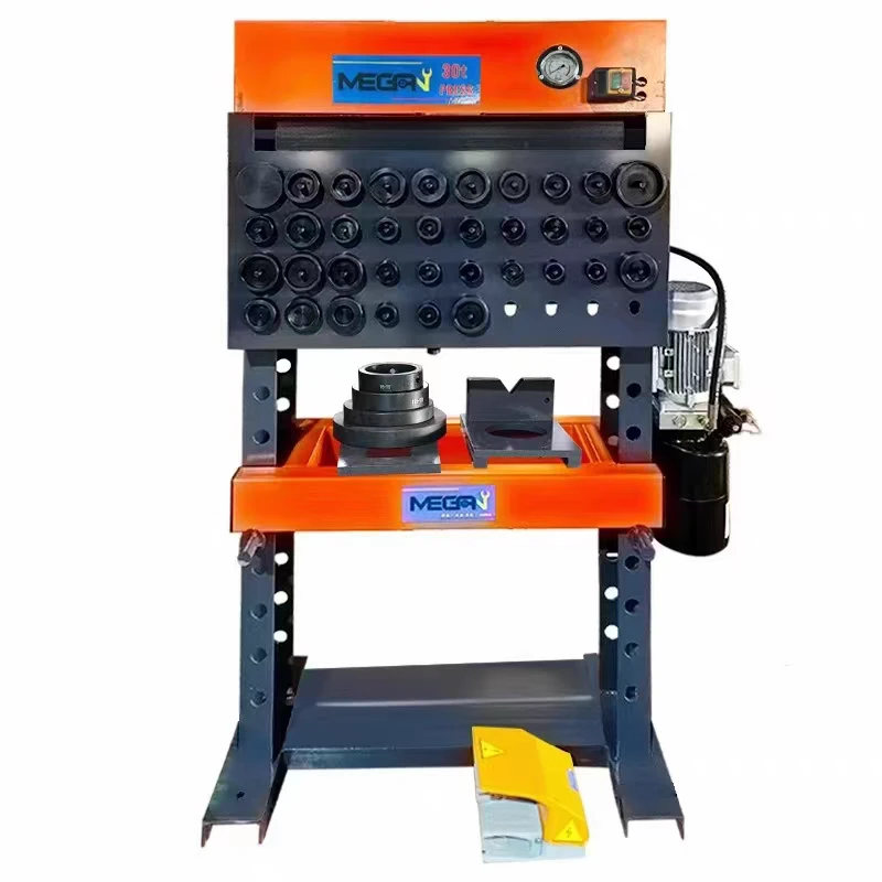 麦根胶套更换机30T电动液压胶套拆装设备轴承压力机支臂衬套压机