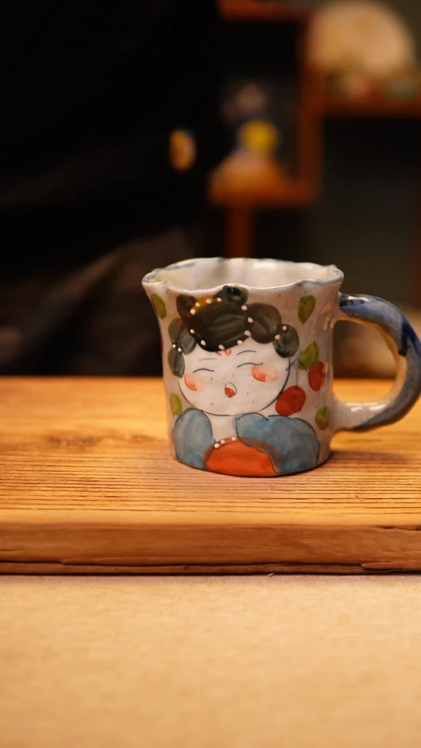 【闪购商品】@@陶园瓷舍@@纯手工手绘@高温釉下彩