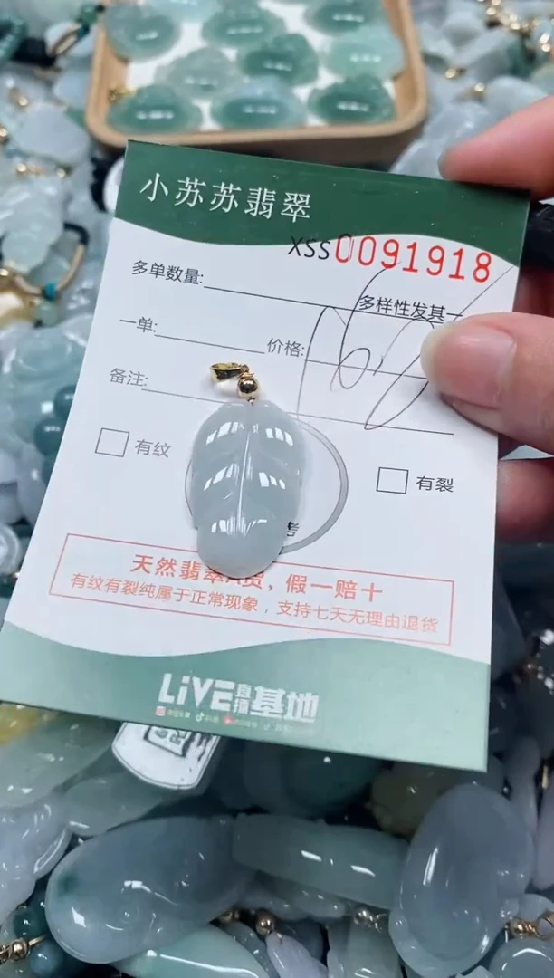 【闪购商品】翡翠颈饰未镶嵌闪购商品0091918