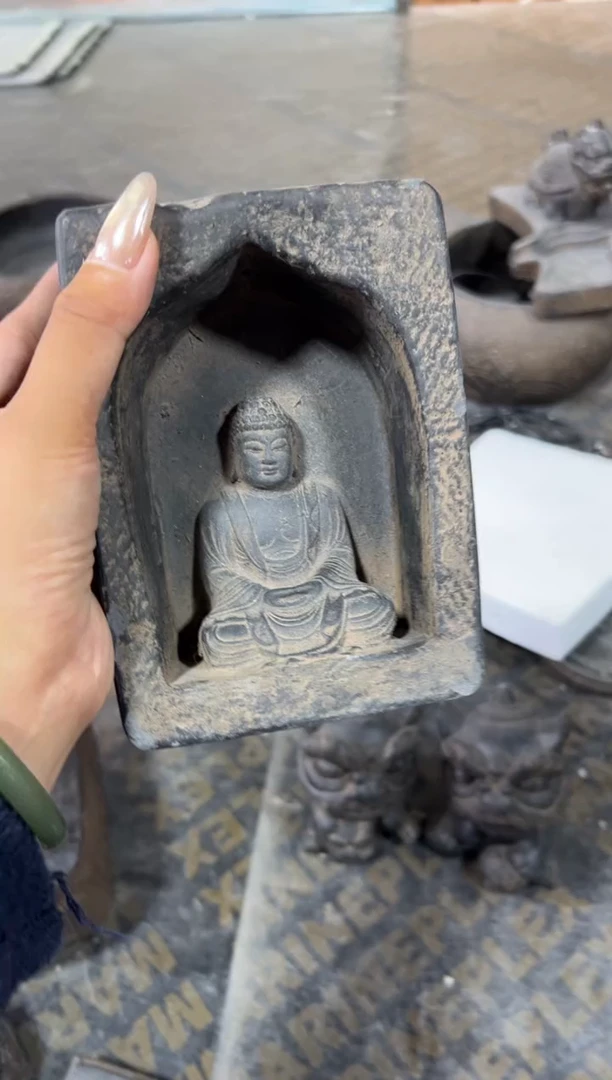 陶土【火山泥】佛龛