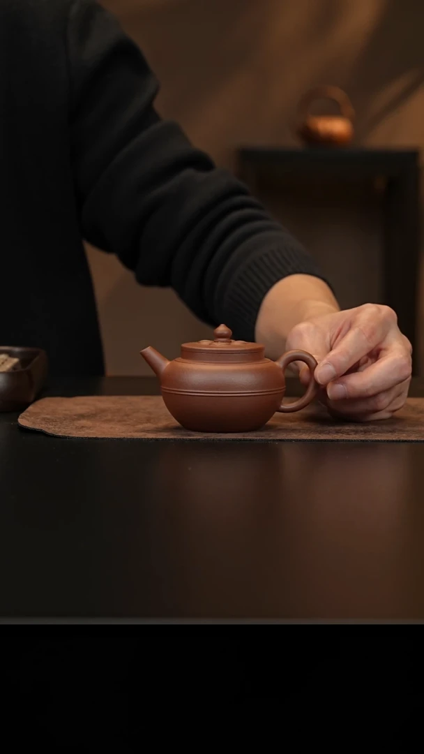 【闪购商品】紫砂茶壶允禾斋zy 底槽青 菱花仙子150cc