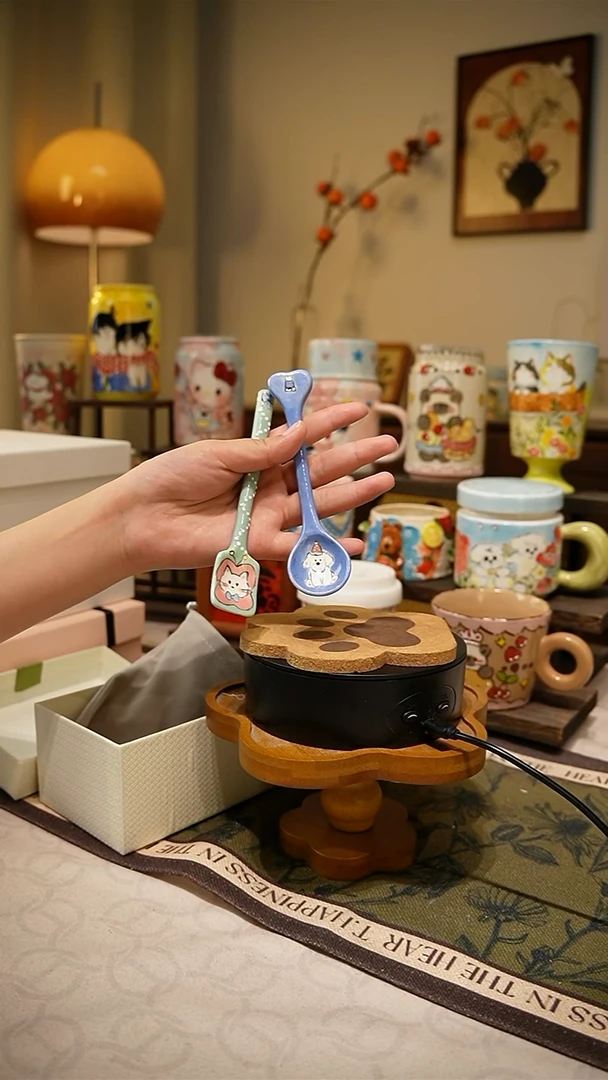 杯子【不带盒子】784高温釉下彩