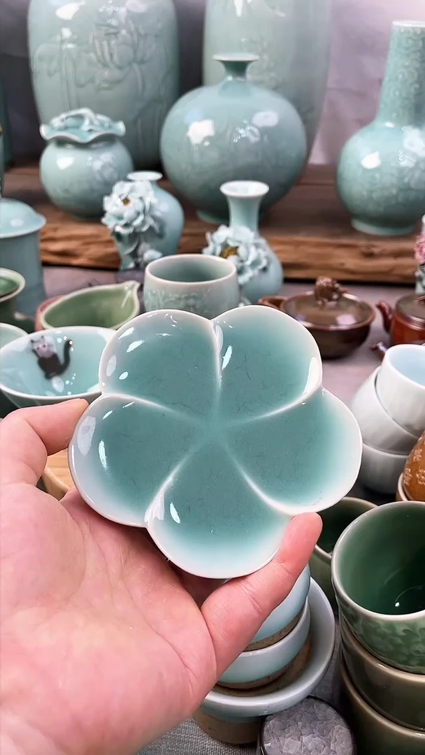 【闪购商品】特价 微瑕 慧仙青瓷