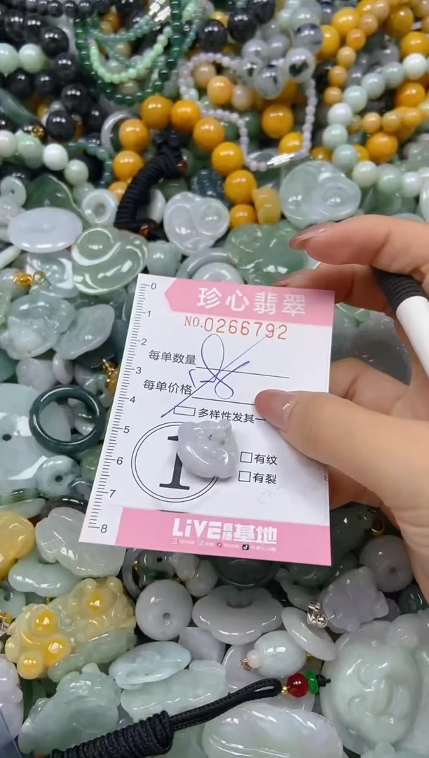 翡翠未镶嵌颈饰闪购0266792多样性发其一