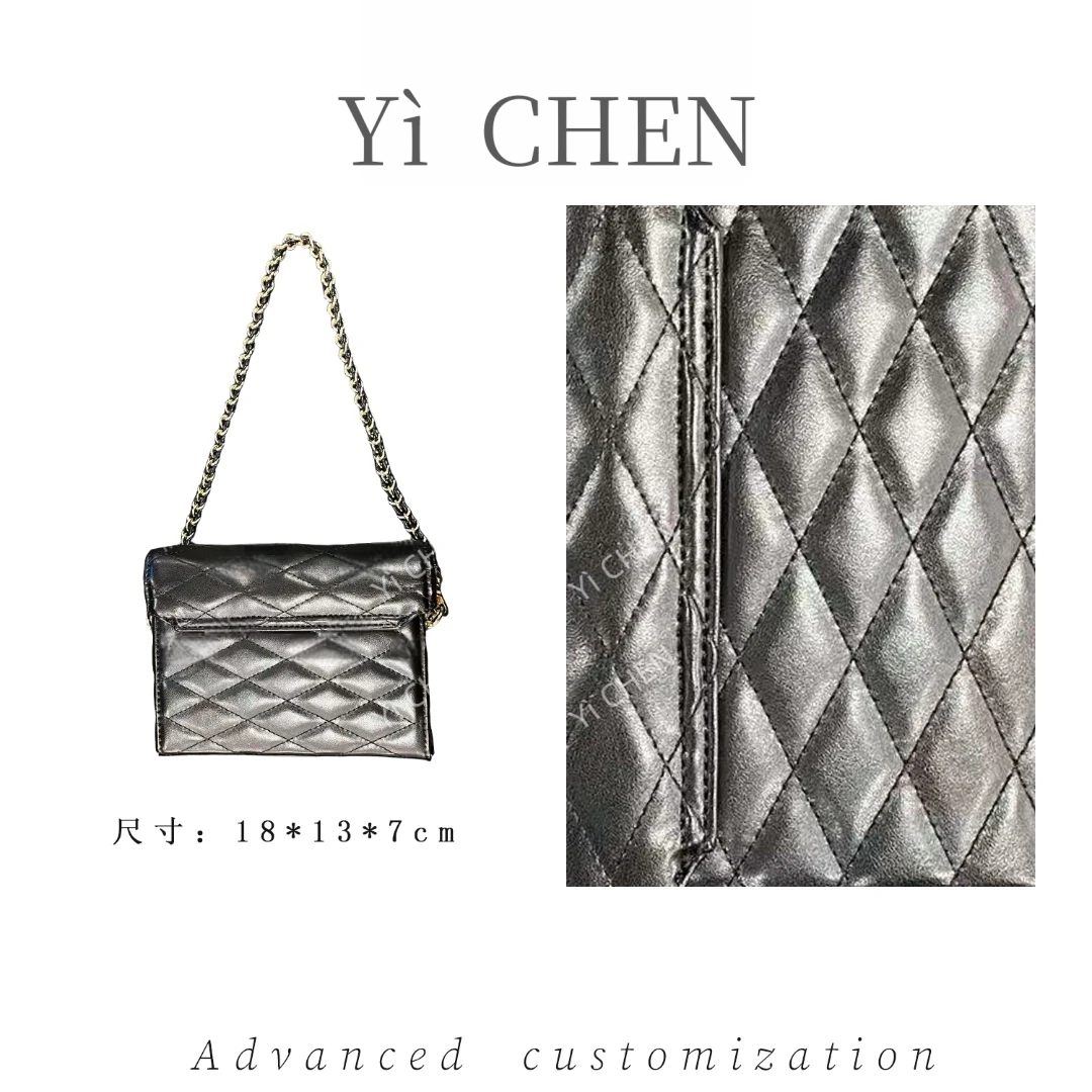 【Yì CHEN】ZT-95010-黑色 轻奢时尚女士新款手提单肩斜挎包
