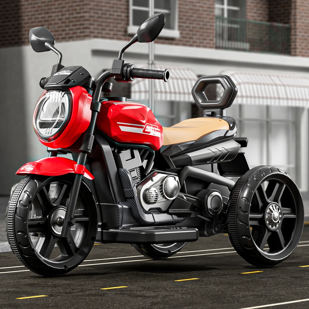 【chitongle】0-3岁电动摩托车三轮车男女电瓶车小孩可坐人玩具车