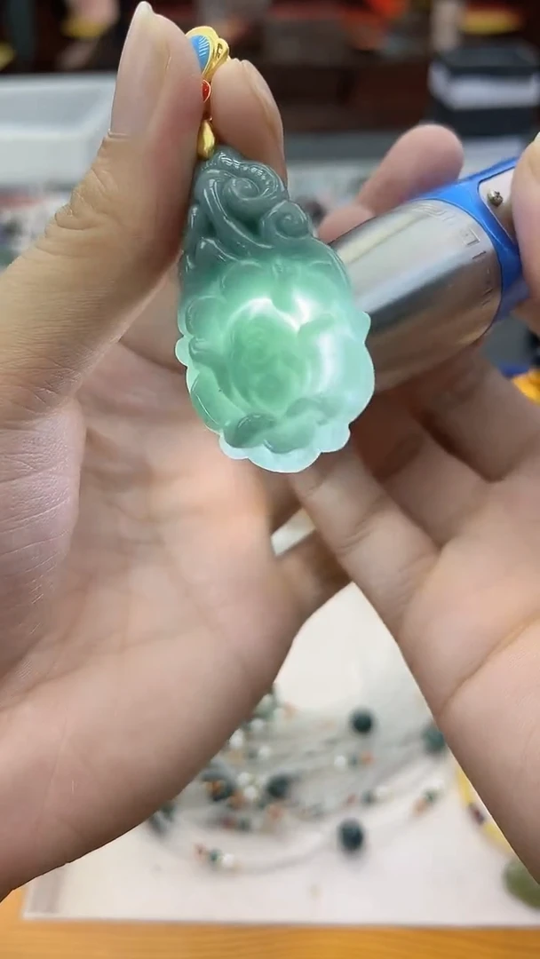 颈饰未镶嵌翡翠翡翠吊坠