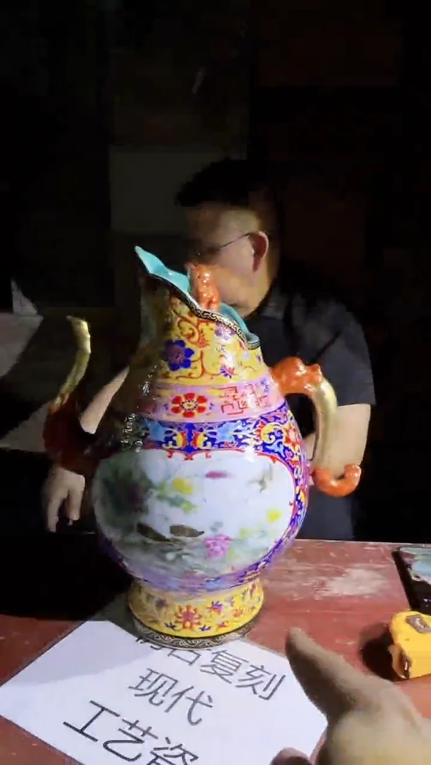 摆件景德镇陶瓷流水234