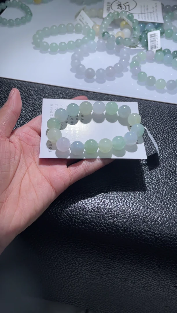 未镶嵌定制翡翠翡翠手串