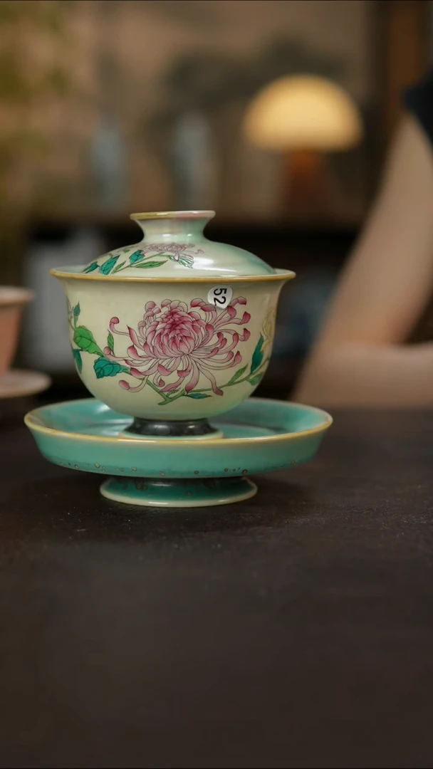 杯景德镇陶瓷杯碗柴烧多人瑕疵