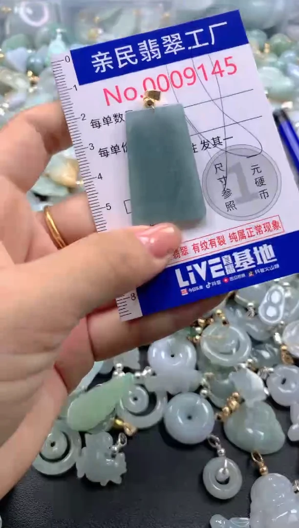 颈饰未镶嵌翡翠9145