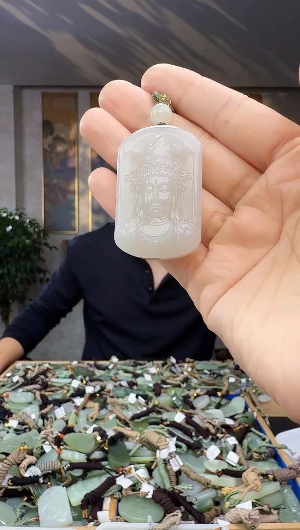 未镶嵌和田玉挂件拍一发一