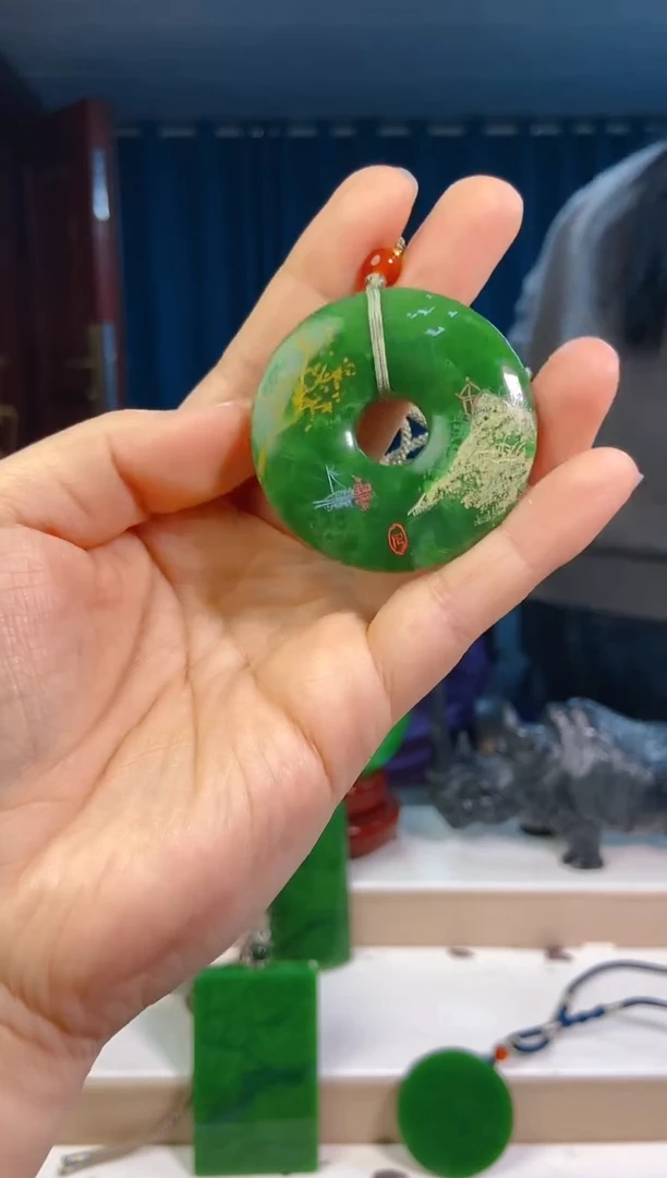 【闪购商品】和田玉挂件未镶嵌1