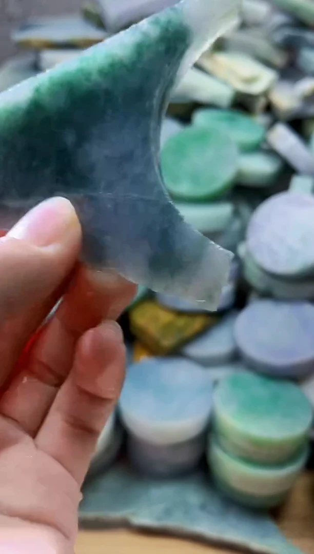 裸石翡翠天然翡翠A货石 南 246