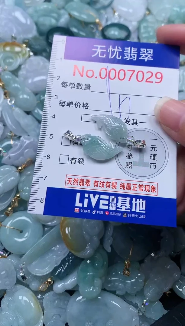 颈饰未镶嵌翡翠7029