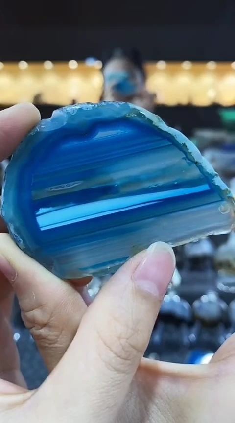 未镶嵌颈饰玛瑙/玉髓谁***心玛瑙