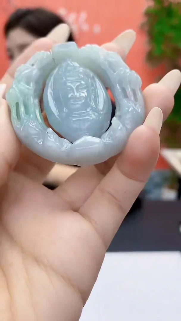 未镶嵌定制翡翠4829ty-毛货挂件187