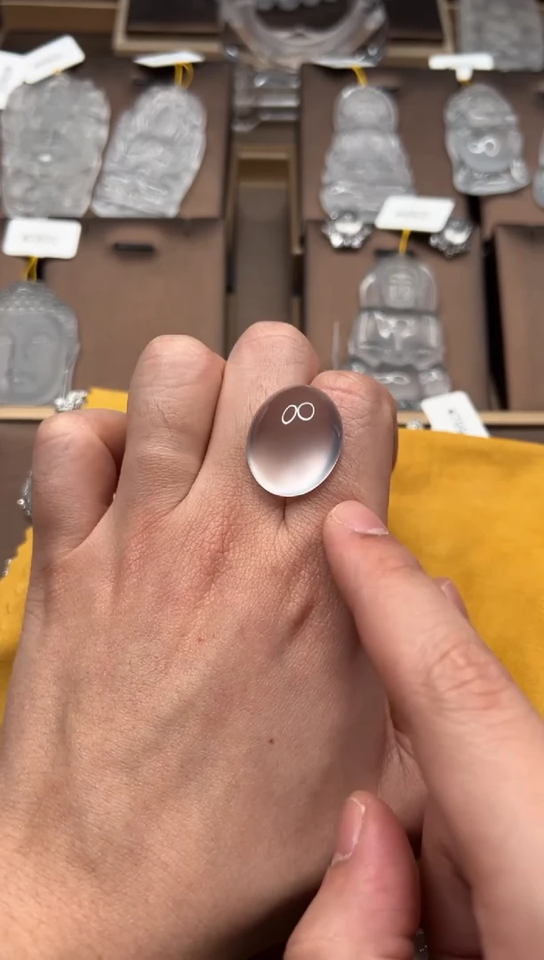 【闪购商品】石英质玉吊坠未镶嵌裸石蛋面