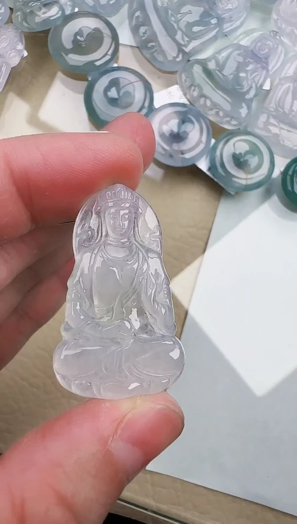 颈饰未镶嵌翡翠缅甸翡翠a货