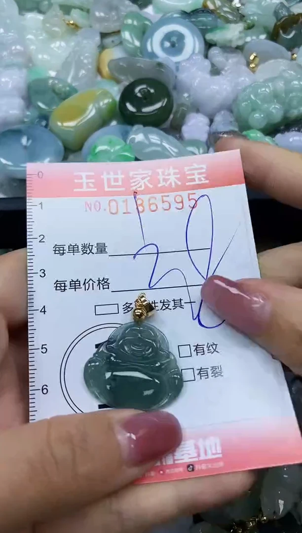 【闪购商品】翡翠颈饰未镶嵌闪购0186595