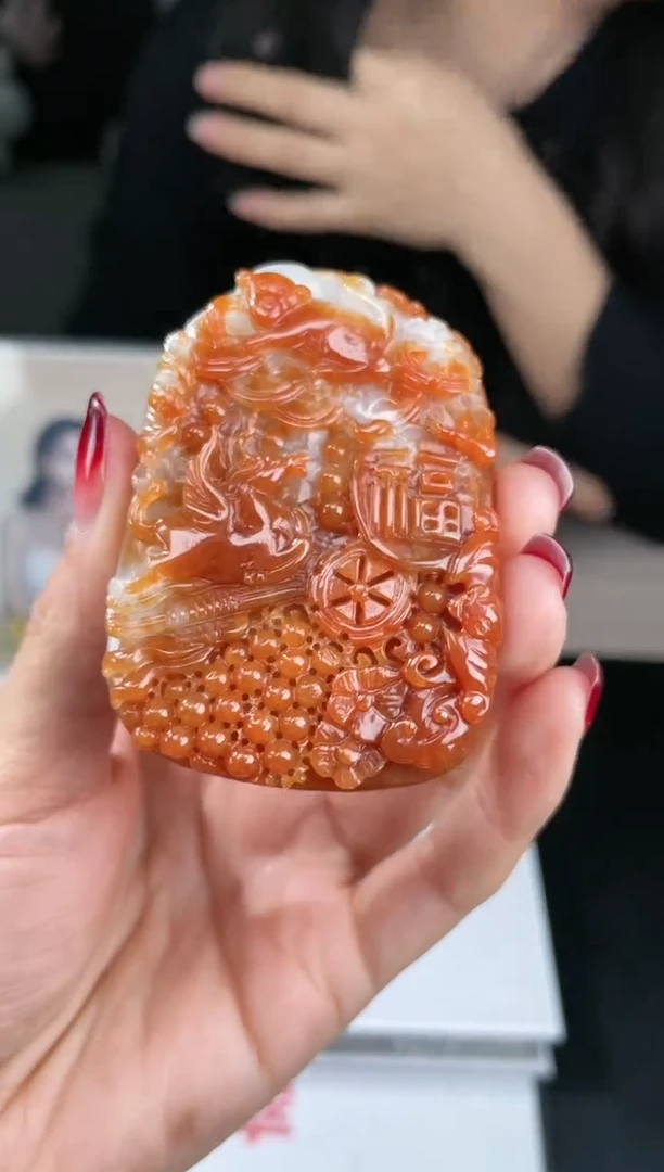 【闪购商品】定制翡翠未镶嵌不退不换CMH1件-A