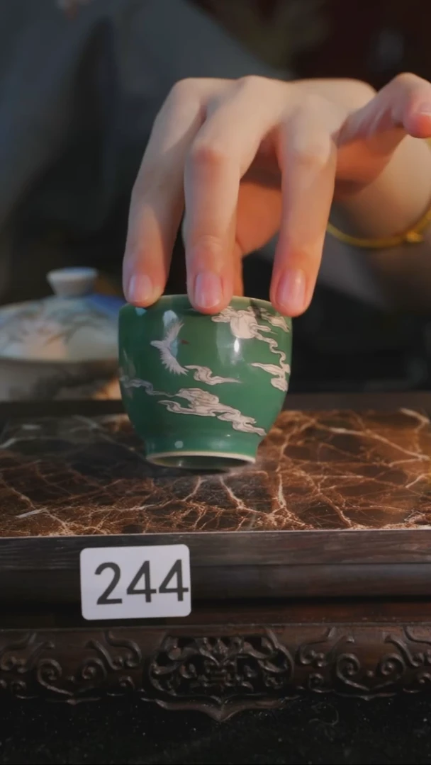杯子等烟雨陶瓷手作主人杯244