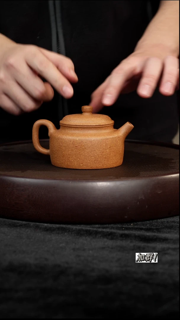 茶壶紫砂八目粗砂葵黄段德钟