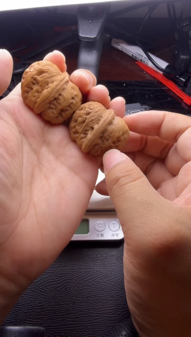 吊坠文玩核桃41尺全品元宝