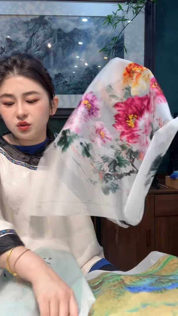 刺绣非遗苏绣手工刺绣单面绣