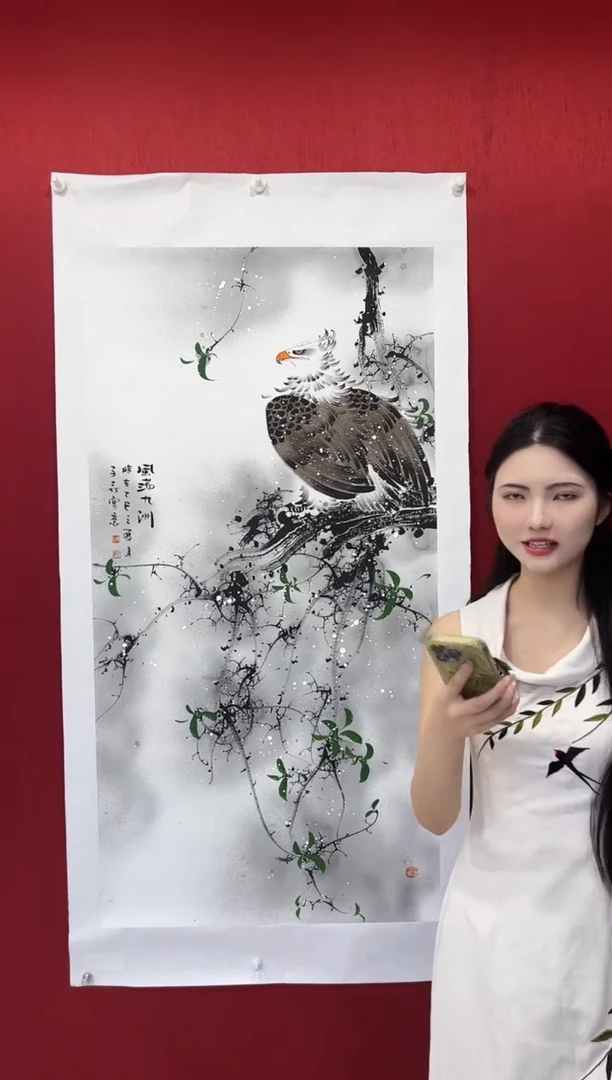 国画唐子垚老师画作