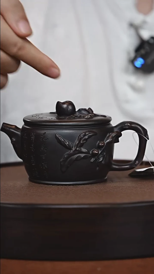 茶壶紫砂原矿紫砂壶