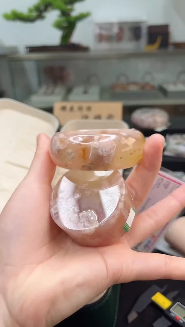 未镶嵌手镯石英质玉54圈口（赠品镯心）325161