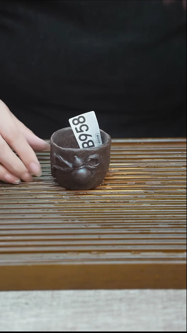 纯手工粗陶茶具每一只不一样