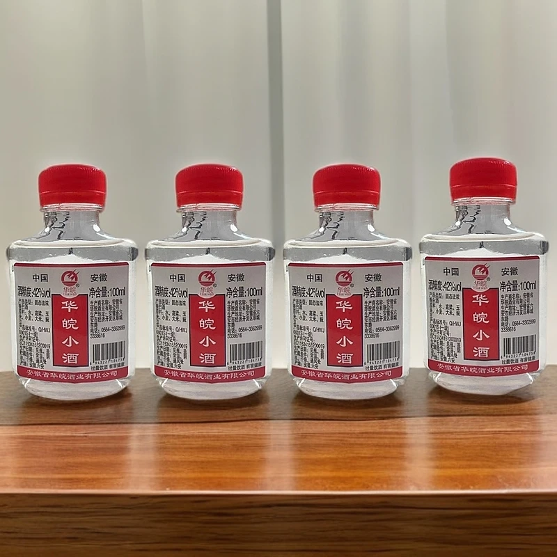 华皖【小飞专属】（华皖小酒）浓香型纯粮食好喝白酒42度100ml