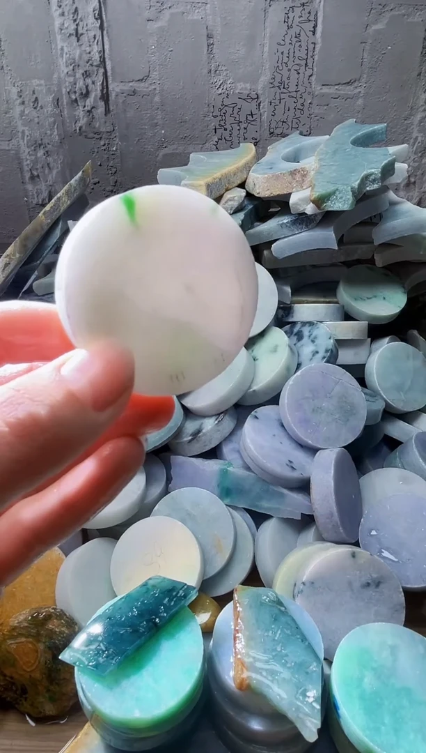 裸石翡翠天然翡翠A货石 南 252