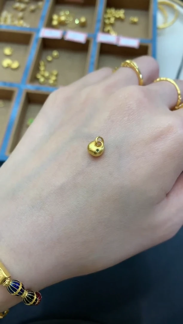 【闪购商品】定制足金吊坠(不含链)W448|1127