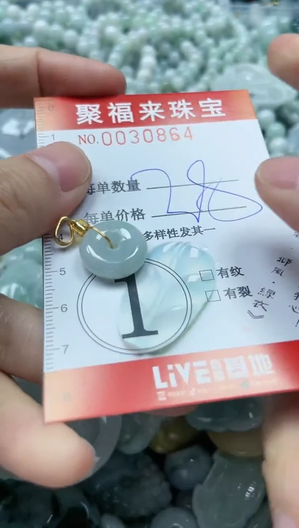 【闪购商品】翡翠颈饰未镶嵌闪购0030864