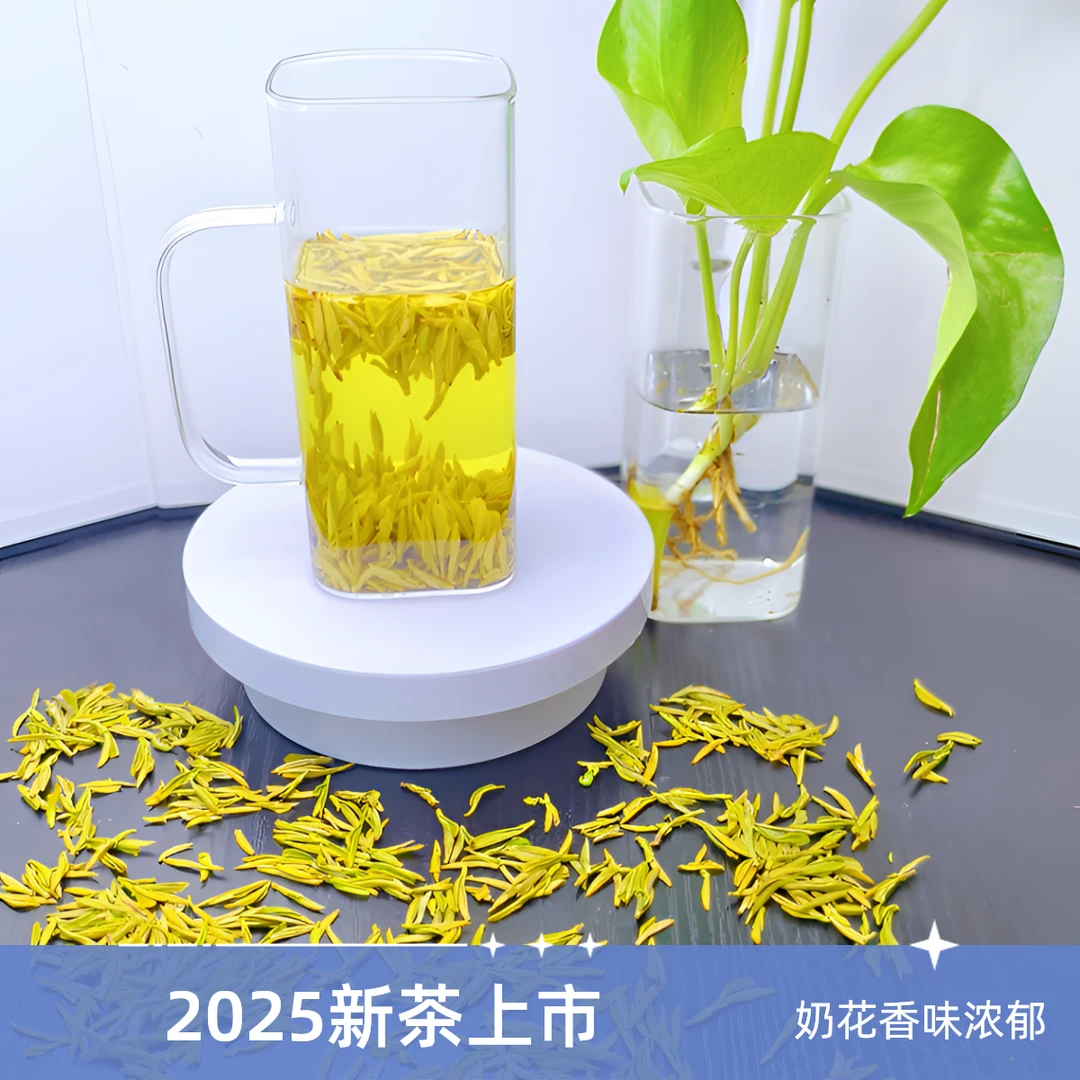 2025新茶黄金芽春茶浓豆香耐泡口粮茶黄金芽茶叶