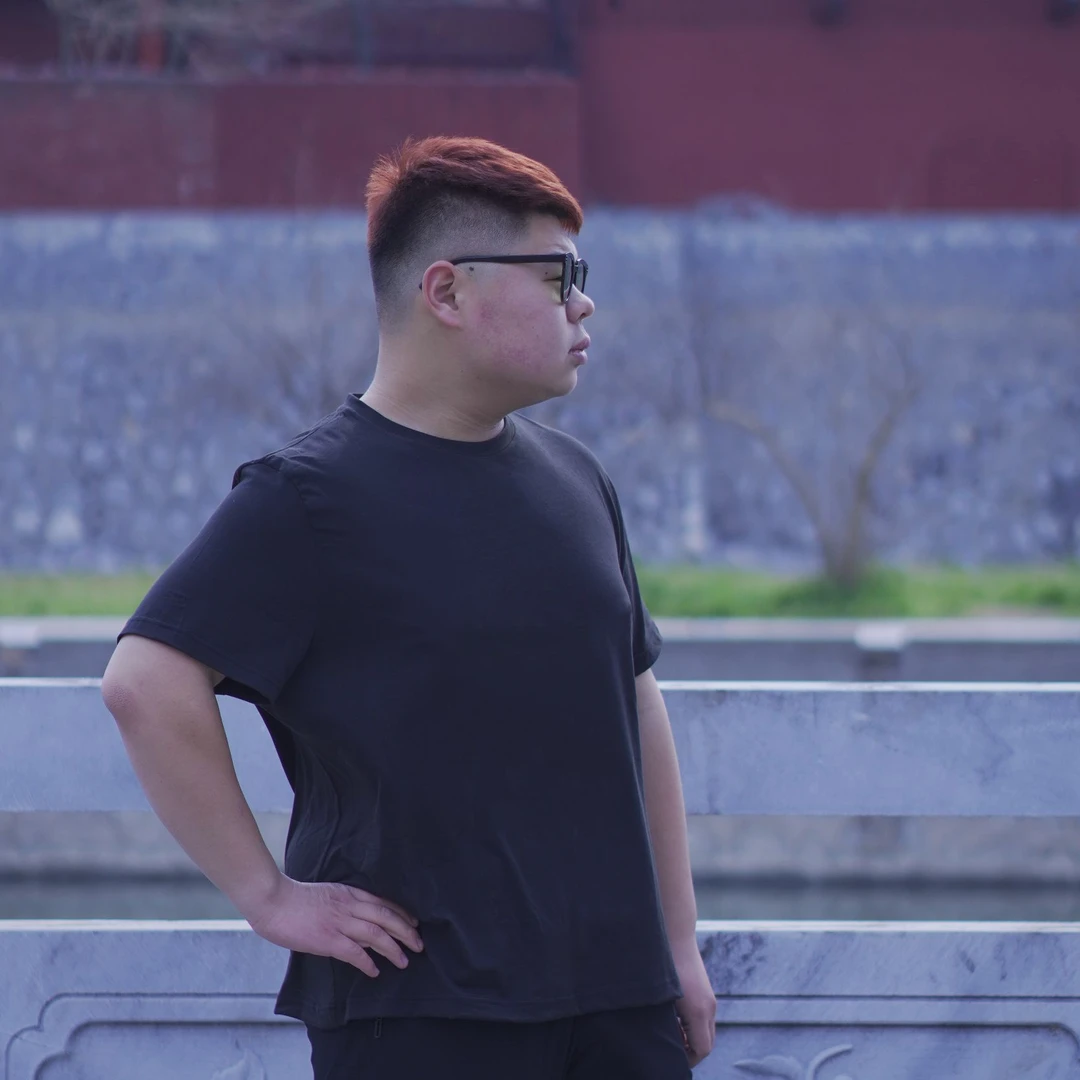 一款夏天不想让你脱的大码短袖350斤可穿男士T恤牛奶丝出汗不沾身