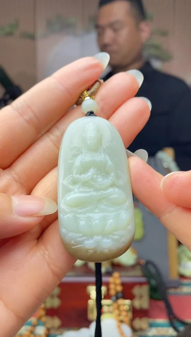 颈饰未镶嵌和田玉拍一发一