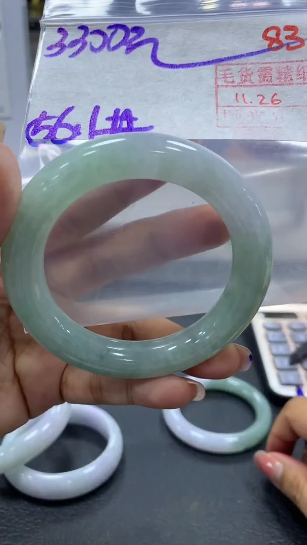 未镶嵌定制翡翠毛货需精细抛光+拍一发一+83