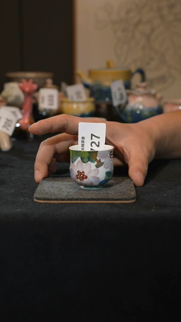 原创景德镇手工高温陶瓷727