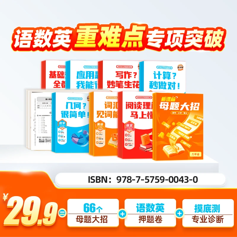 小学 语数英重难点专项突破DS*