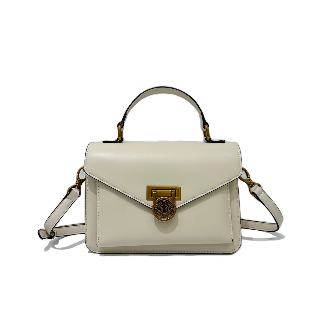 【苏苏】FES-9325-1-白色轻奢女士时尚新款单肩包