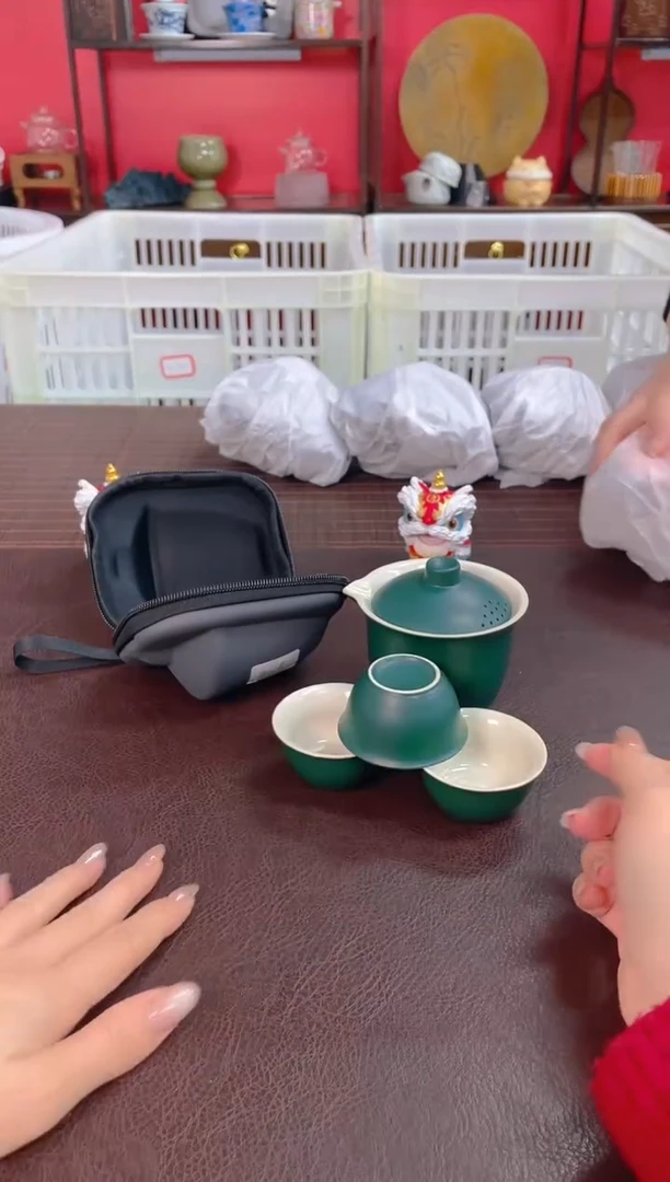 【闪购商品】瓷片【沉鱼茶器】清货底价 库存单一