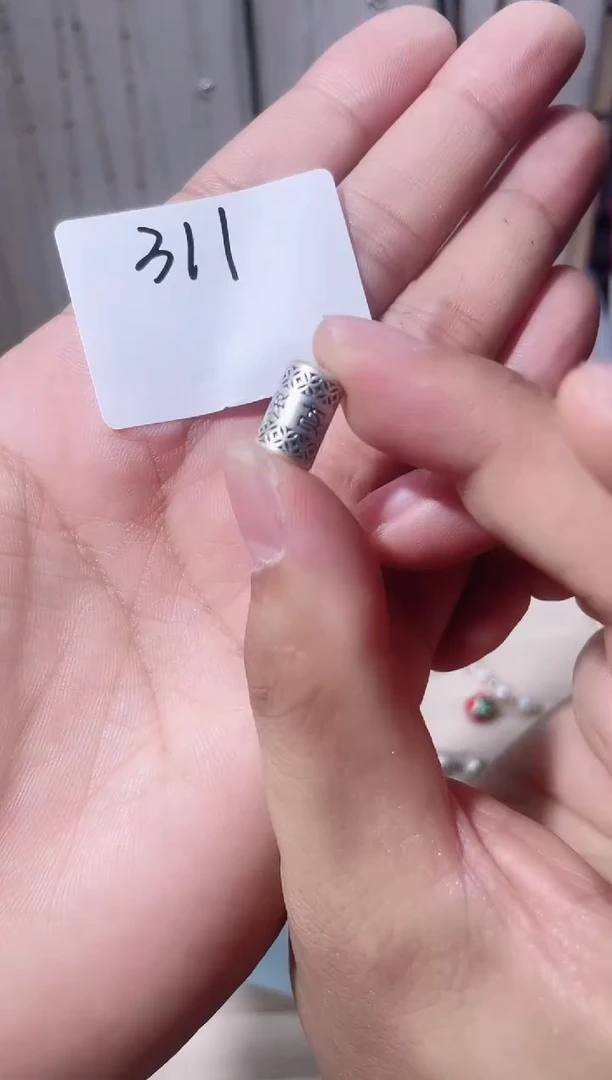 无足银晴****鲤纯银配件311