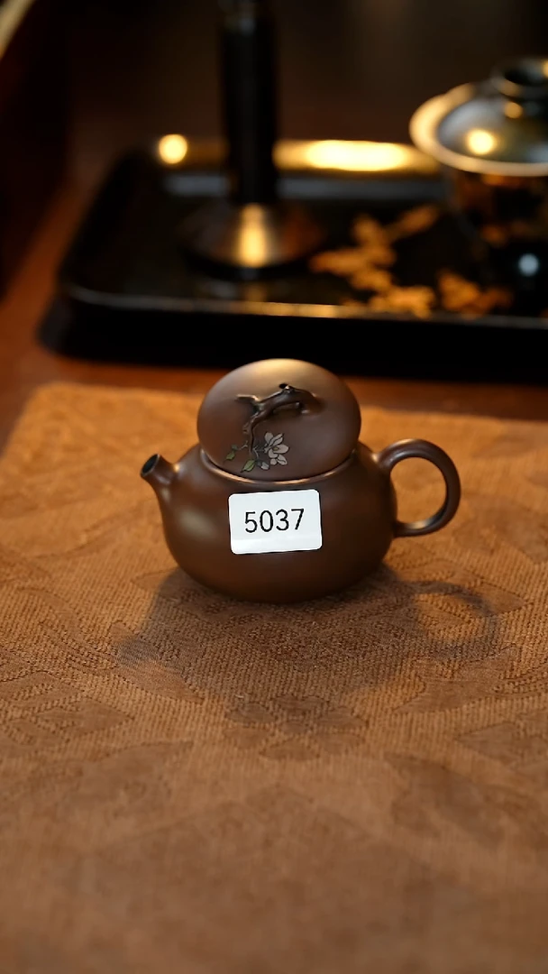 【闪购商品】雲梦茶器紫陶小壶5037