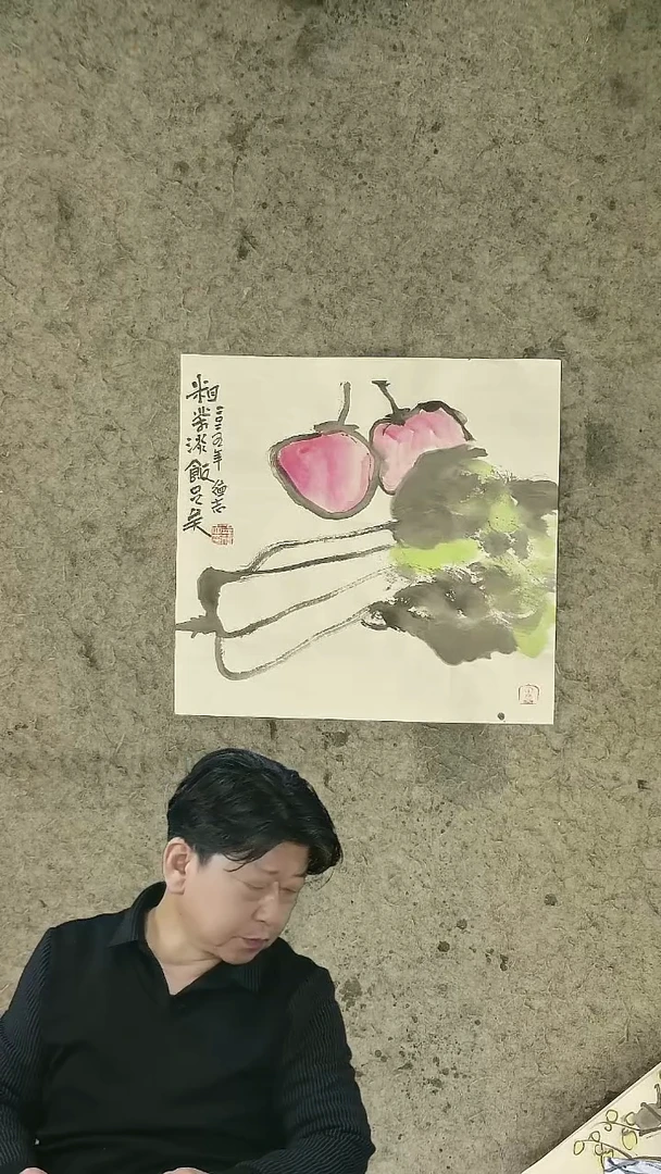 国画温德志老师 国画 禅意小品