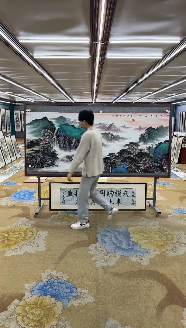 绘画用****7Y-张伦玉-小八尺-山水画